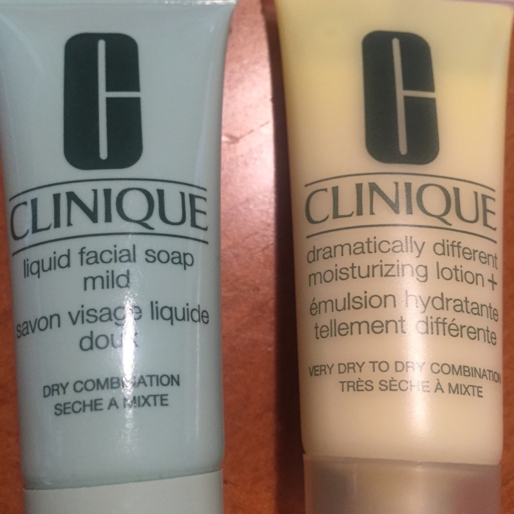 CLINIQUE Liquid Facial Soap/Moisturizing Lotion + - Picture 3 of 6